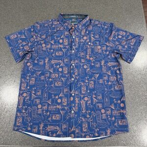 William Murray Polo Mens  XXLarge Titos Vodka Performance Button Down‎ Casual